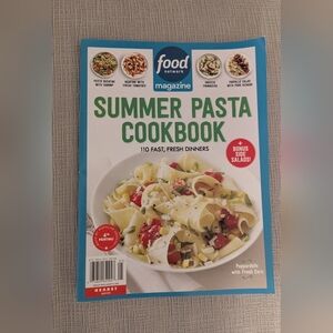 Brand New Food Network Summer Pasta Cookbook Magazine